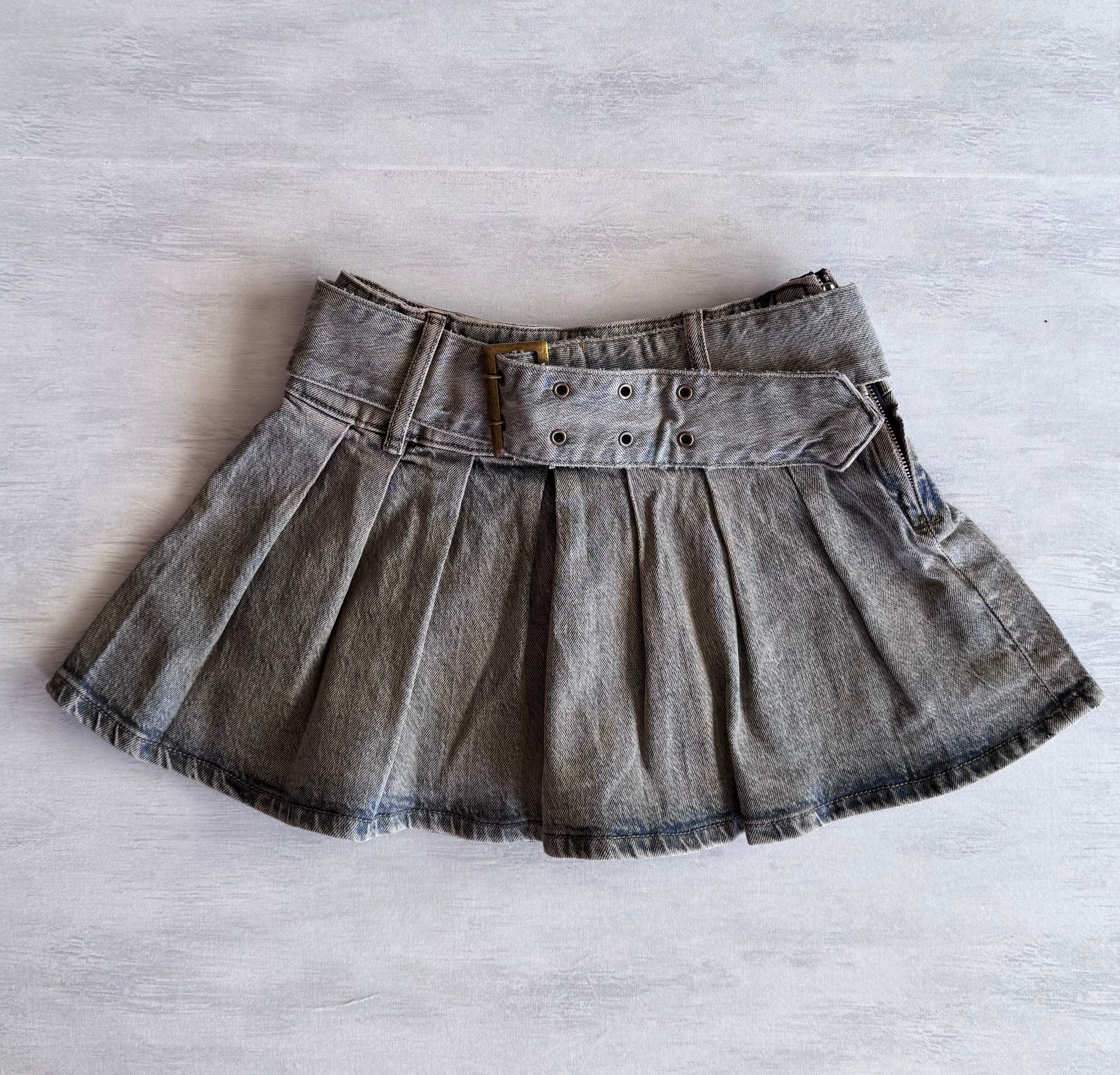 Mini falda jeans