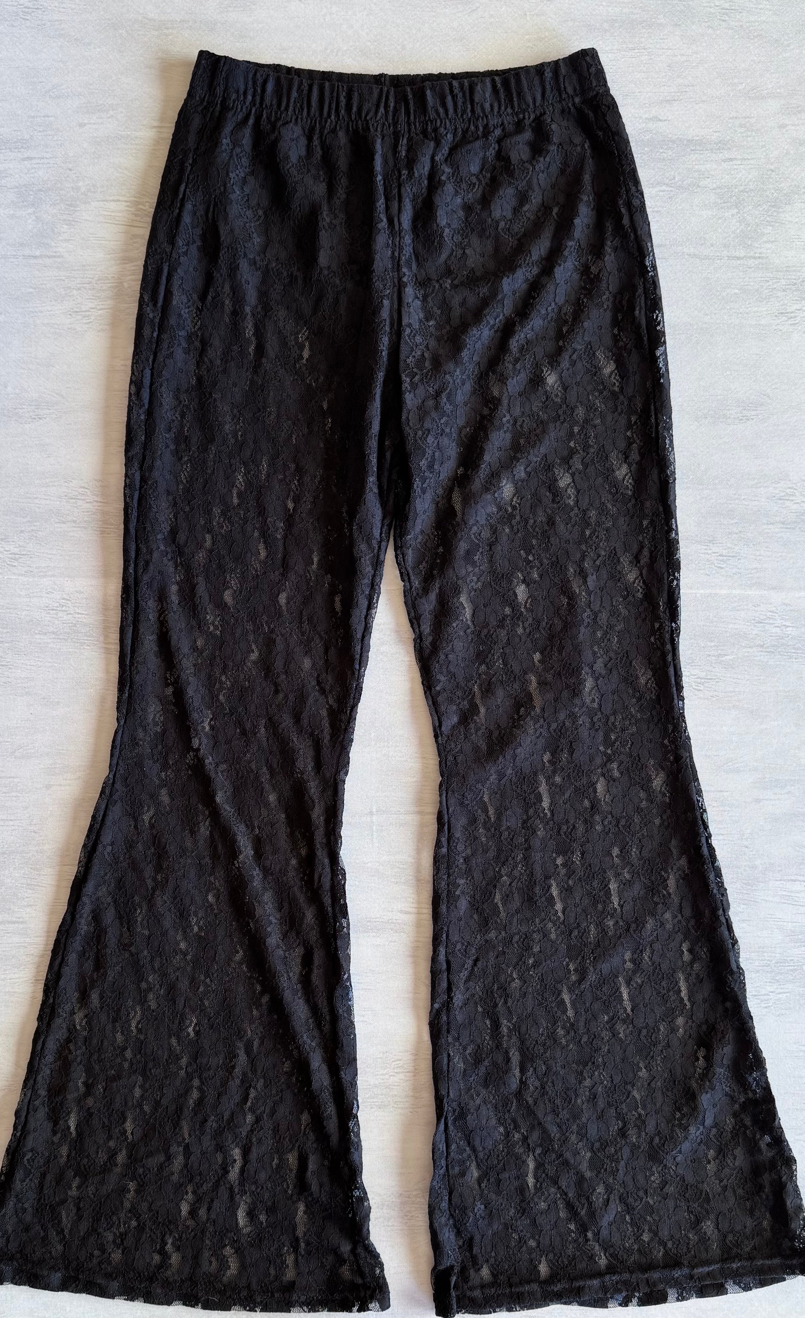 Pantalon encaje